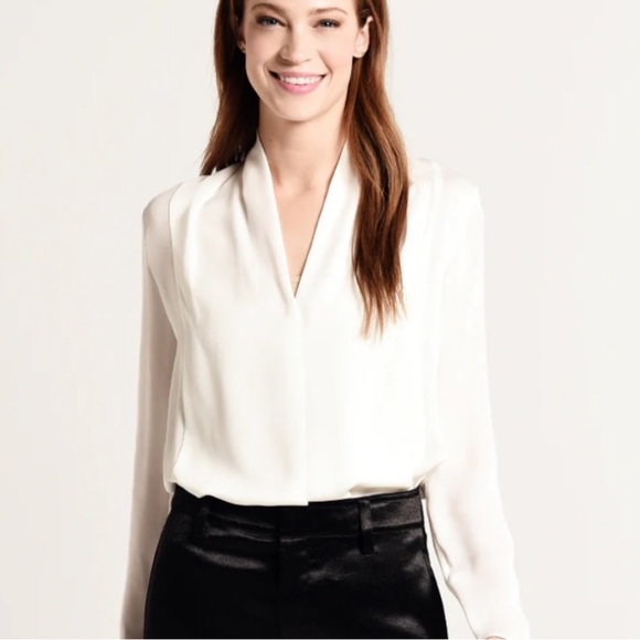 Silk - Ellie Tahari Silk Blouse